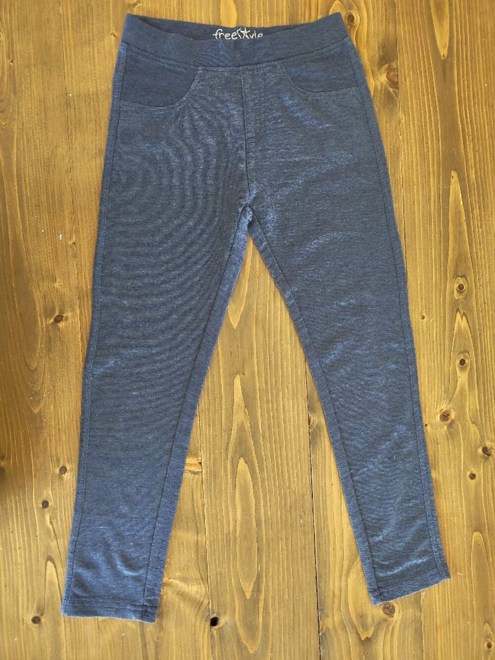 Freestyle Revolution Girls Leggings | Size 8 | Dark Blue